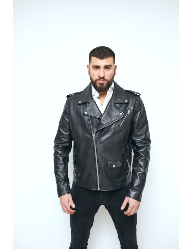 NABLACK Chiodo biker nappa